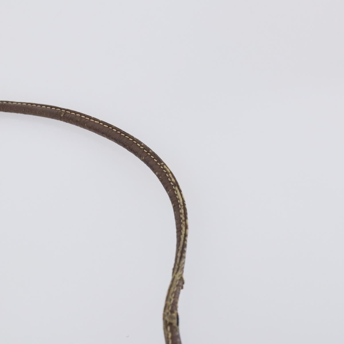 Salvatore Ferragamo Gucci GG Supreme Bag PVC Leather 2 Set Beige Navy Auth 150618