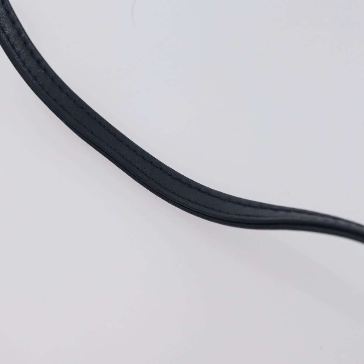 Salvatore Ferragamo Gucci GG Supreme Bag PVC Leather 2 Set Beige Navy Auth 150618