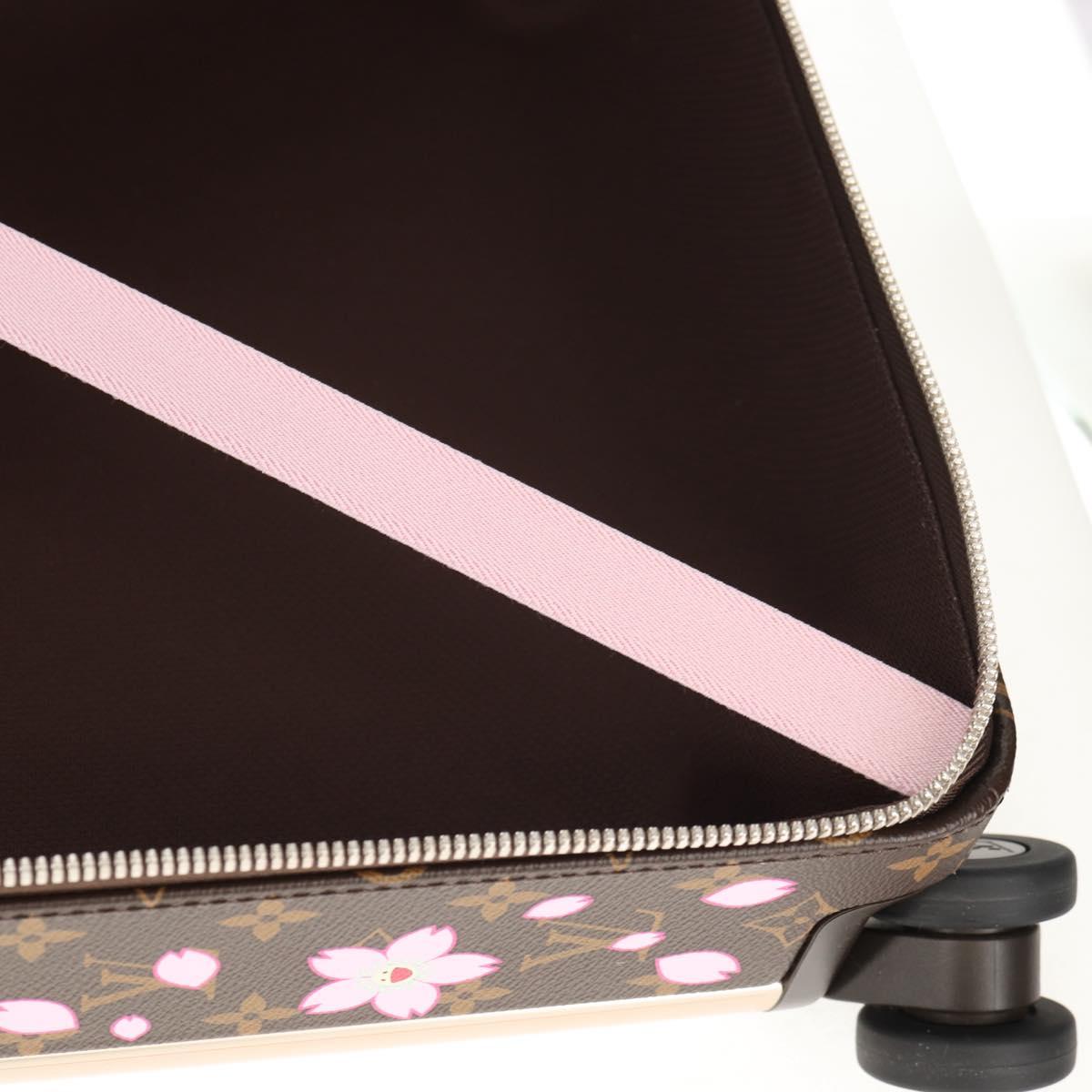 LOUIS VUITTON Monogram Cherry Blossom Horizon 55 Suitcase M13788 Auth 150630SM