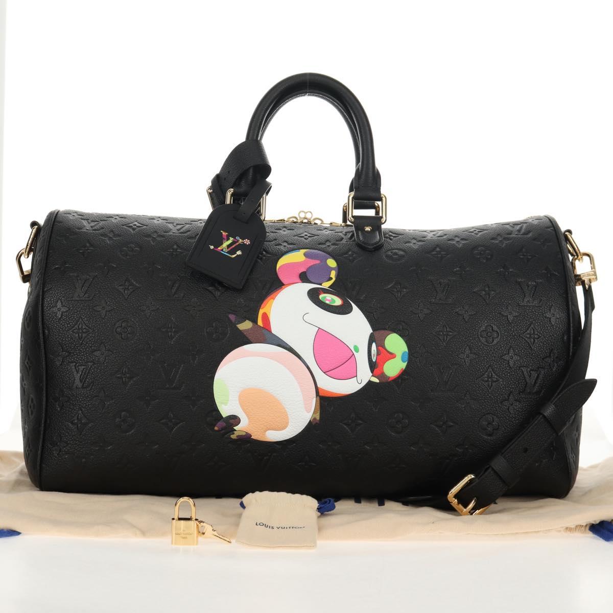 LOUIS VUITTON Empreinte T×M Keepall Bandouliere 45 Bag M13761 LV Auth 150631SM