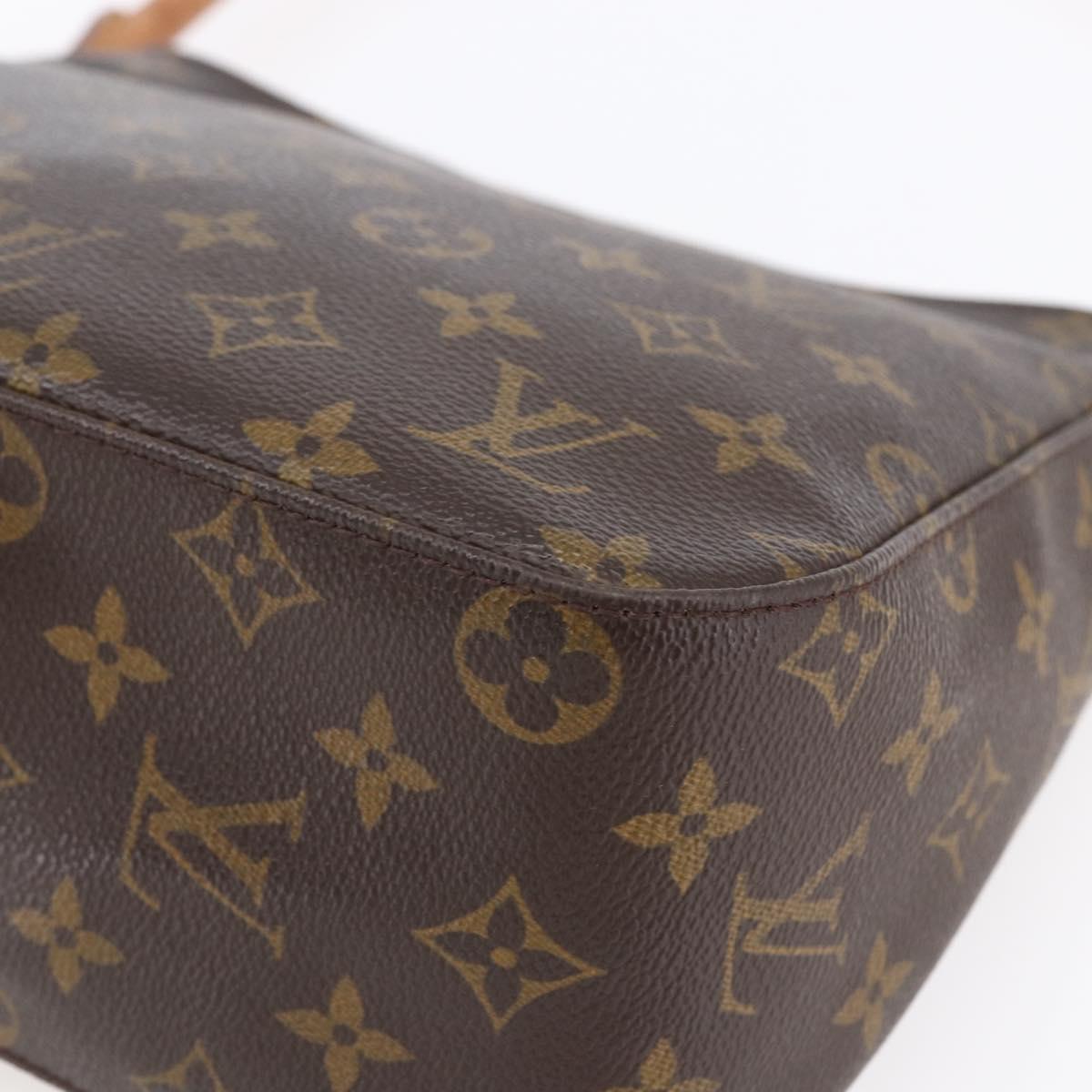 LOUIS VUITTON Monogram Looping MM Shoulder Bag M51146 LV Auth 150653