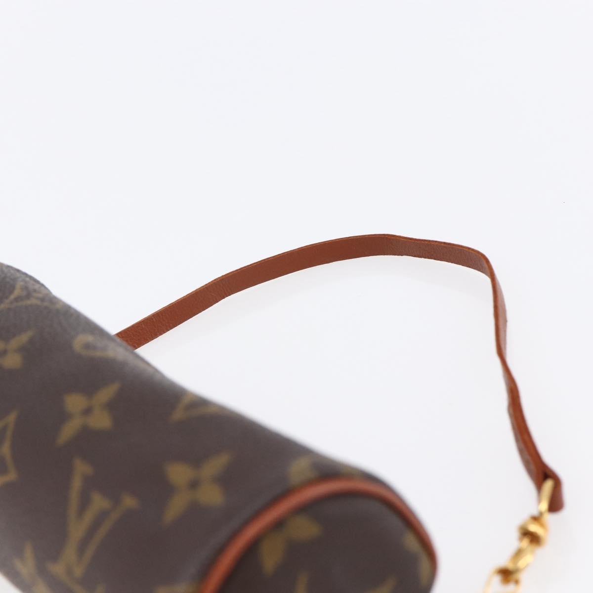 LOUIS VUITTON Monogram Papillon Pouch LV Auth 150655