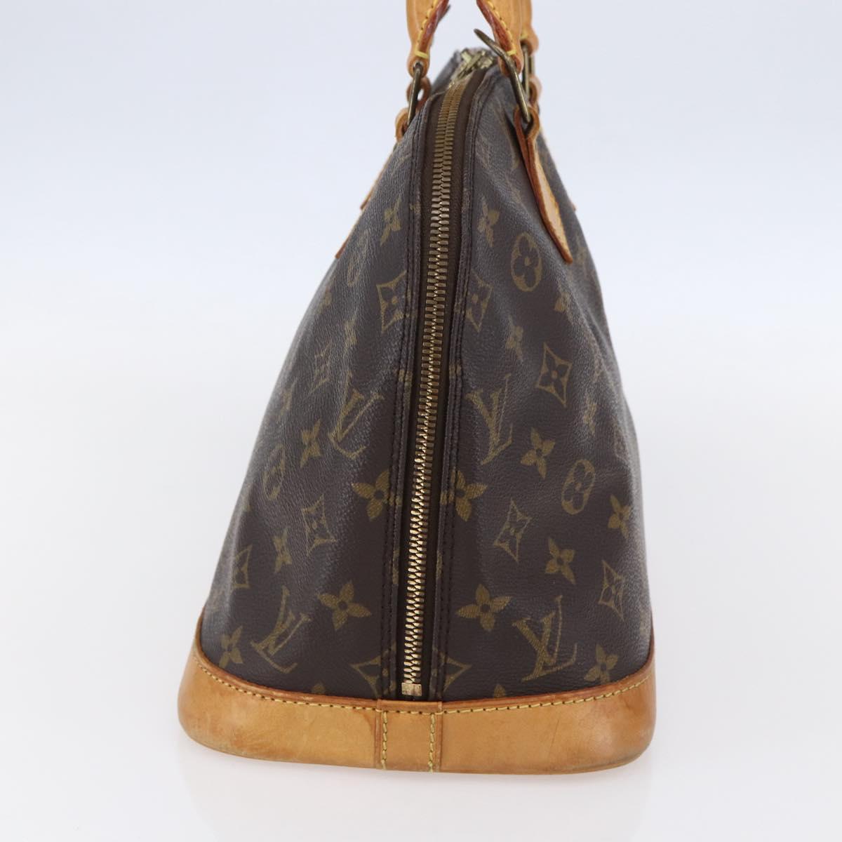 LOUIS VUITTON Monogram Alma Hand Bag M51130 LV Auth 150661