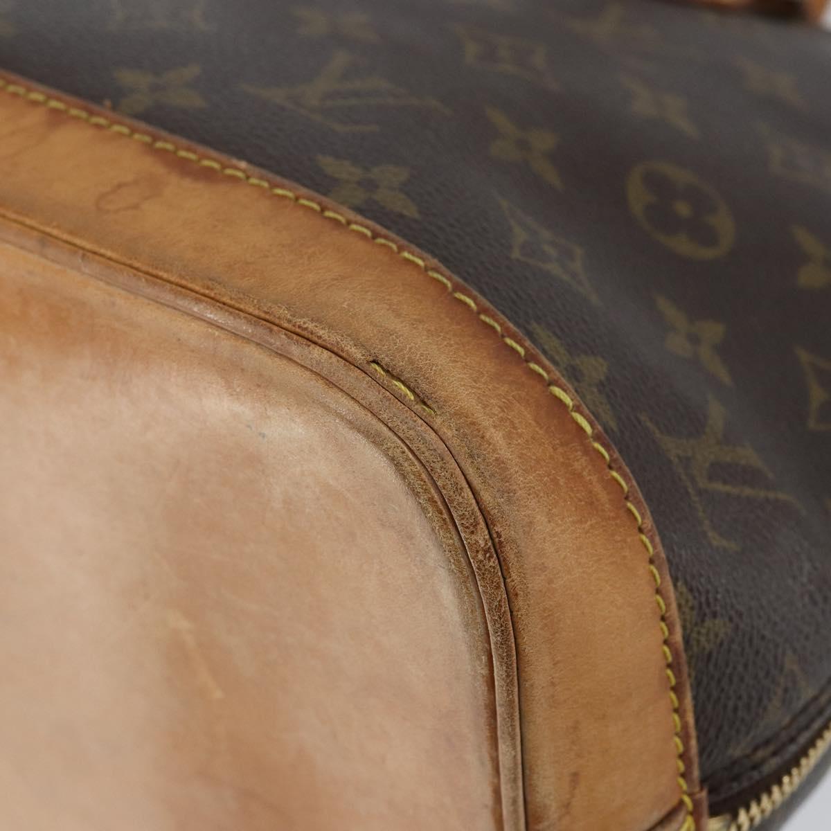 LOUIS VUITTON Monogram Alma Hand Bag M51130 LV Auth 150662