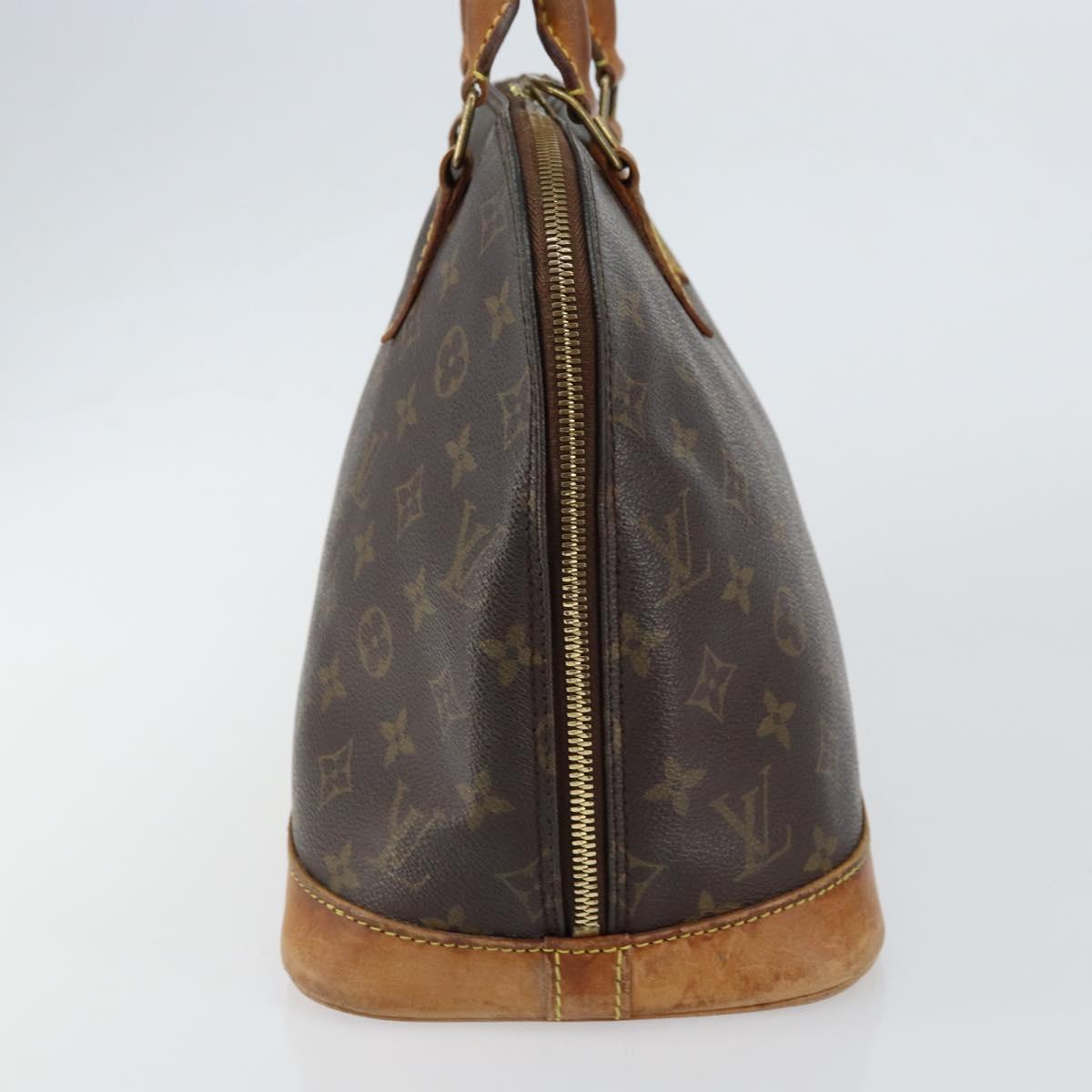 LOUIS VUITTON Monogram Alma Hand Bag M51130 LV Auth 150662