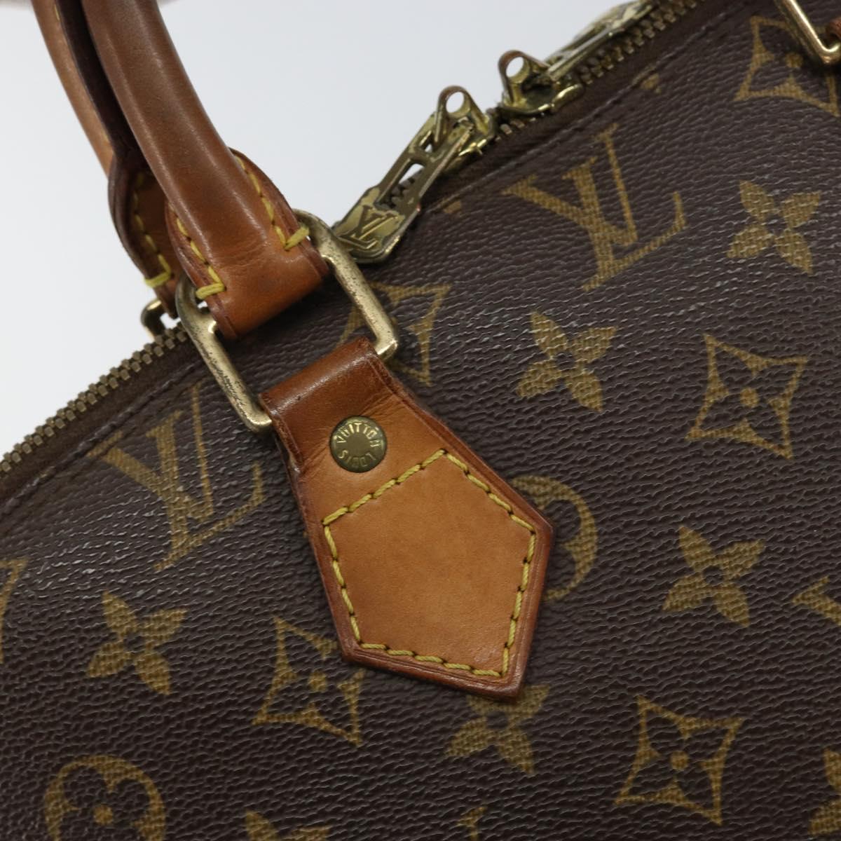 LOUIS VUITTON Monogram Alma Hand Bag M51130 LV Auth 150663
