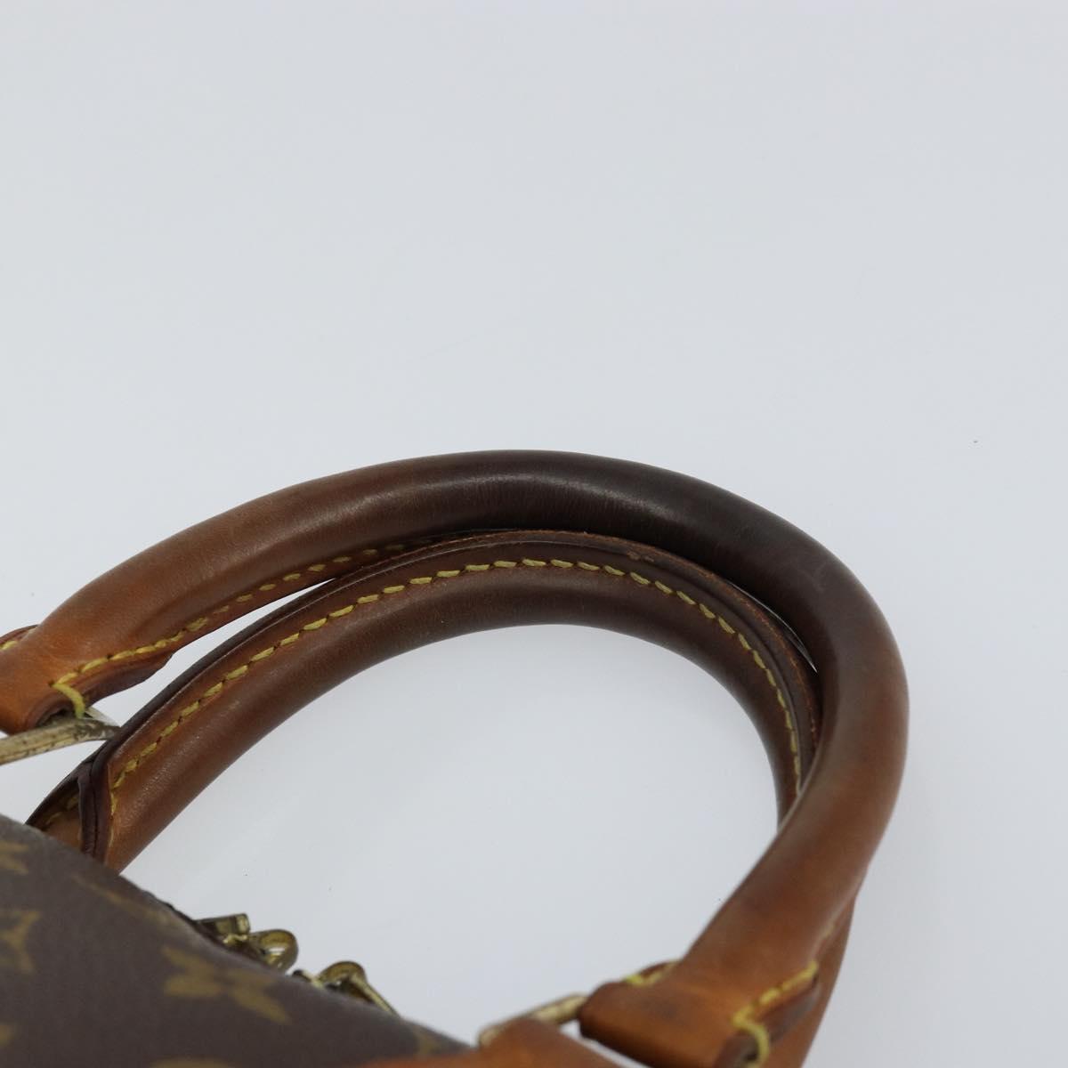 LOUIS VUITTON Monogram Alma Hand Bag M51130 LV Auth 150663