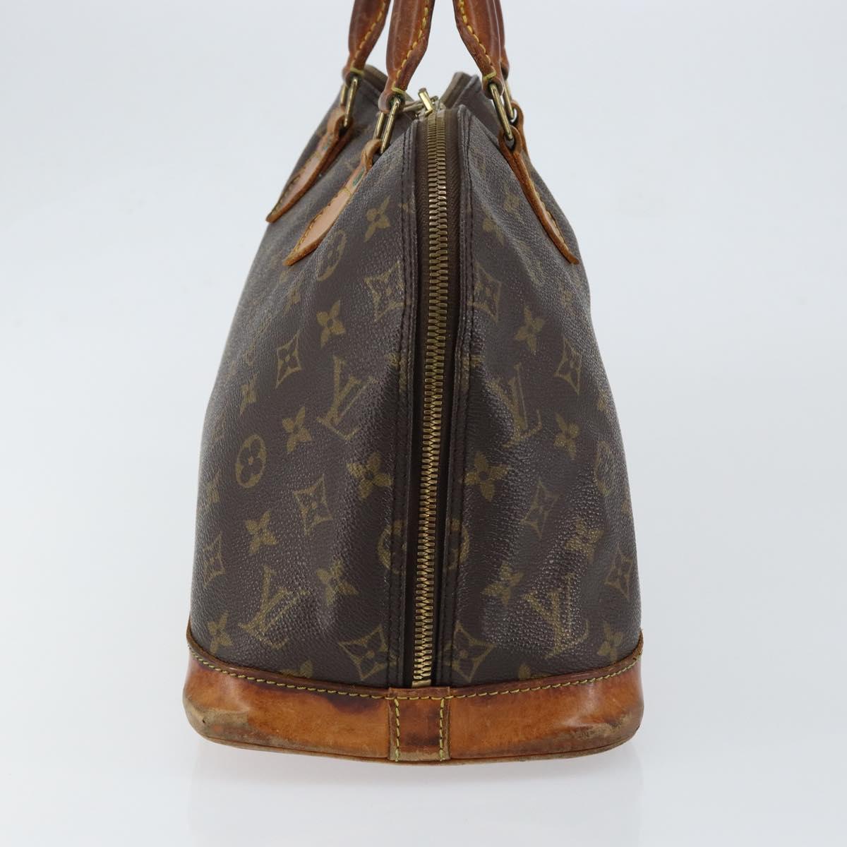 LOUIS VUITTON Monogram Alma Hand Bag M51130 LV Auth 150664