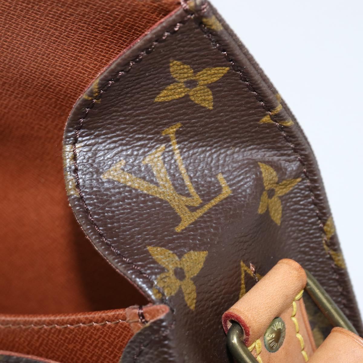 LOUIS VUITTON Monogram Cartouchiere MM Shoulder Bag M51253 LV Auth 150668