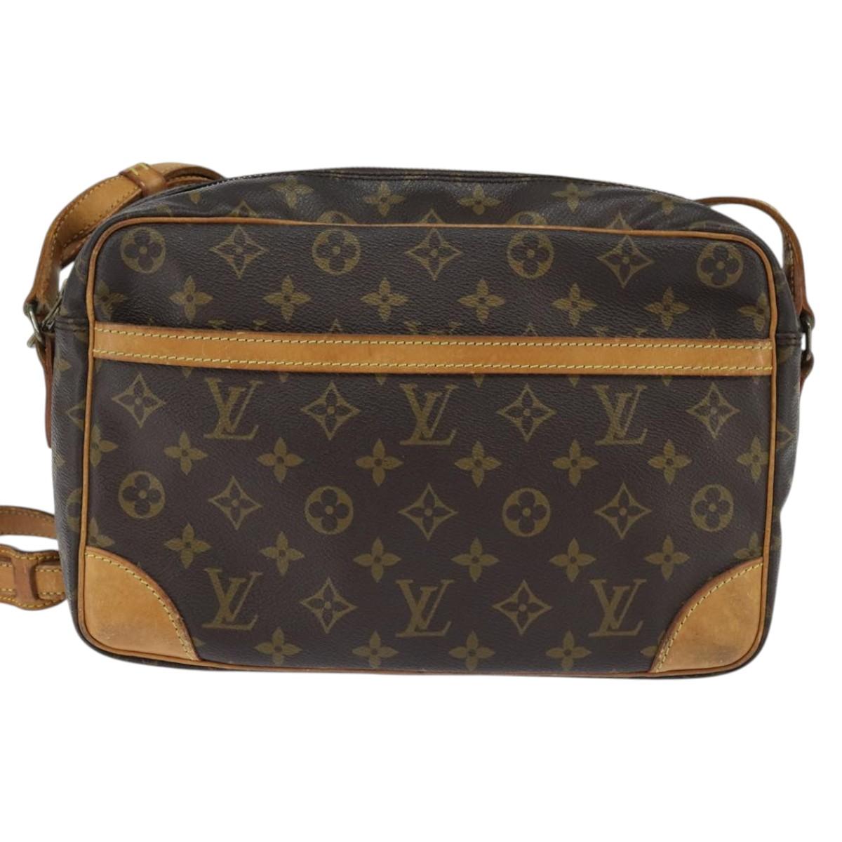 LOUIS VUITTON Monogram Trocadero 30 Shoulder Bag M51272 LV Auth 150671