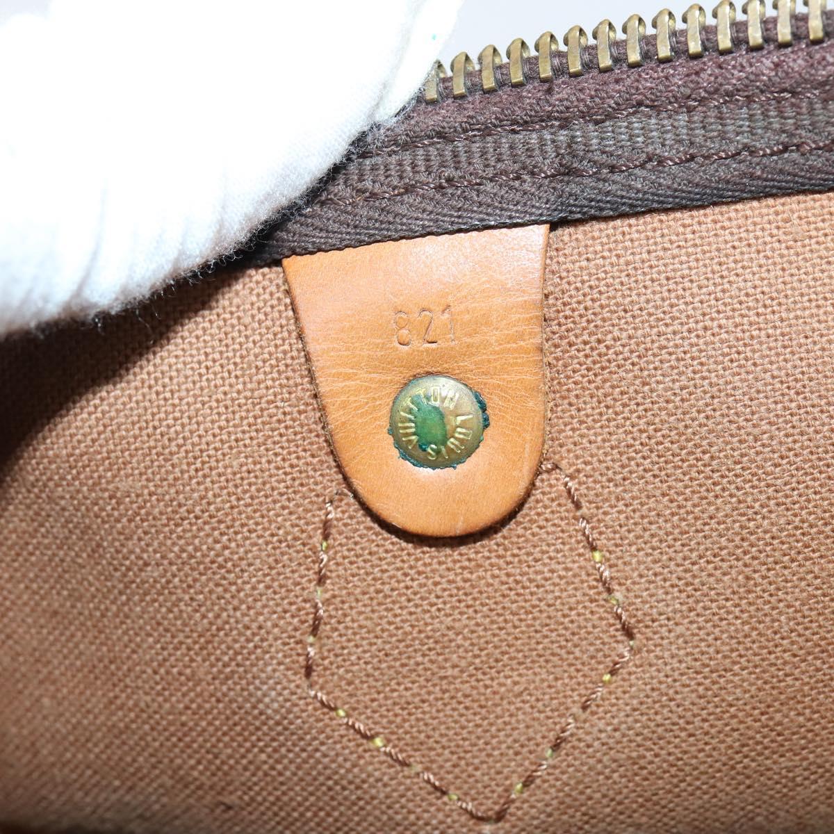 LOUIS VUITTON Monogram Speedy 40 Hand Bag M41522 LV Auth 150685