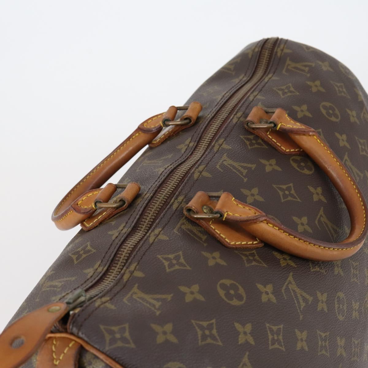 LOUIS VUITTON Monogram Speedy 40 Hand Bag M41522 LV Auth 150685