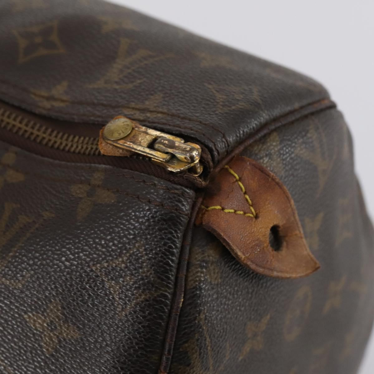 LOUIS VUITTON Monogram Speedy 40 Hand Bag M41522 LV Auth 150686