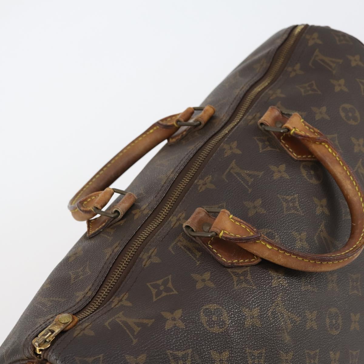 LOUIS VUITTON Monogram Speedy 40 Hand Bag M41522 LV Auth 150686