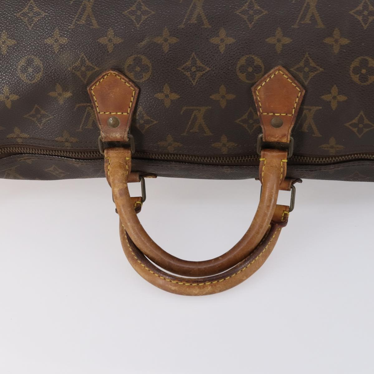 LOUIS VUITTON Monogram Speedy 40 Hand Bag M41522 LV Auth 150686