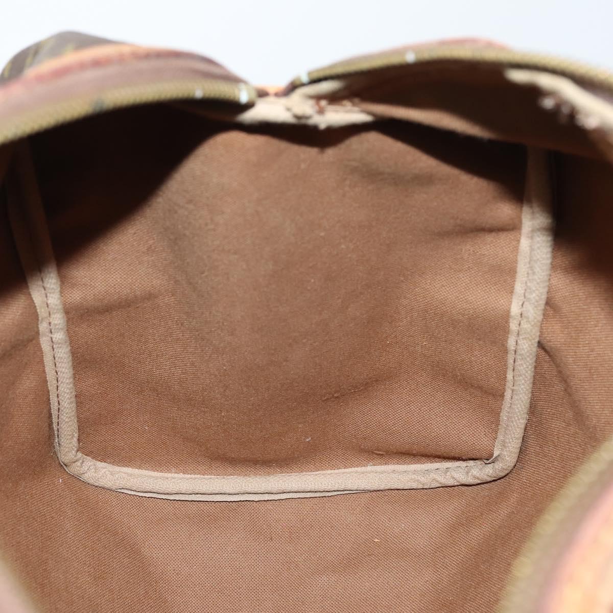 LOUIS VUITTON Monogram Sac Souple 35 Boston Bag M41626 LV Auth 150687