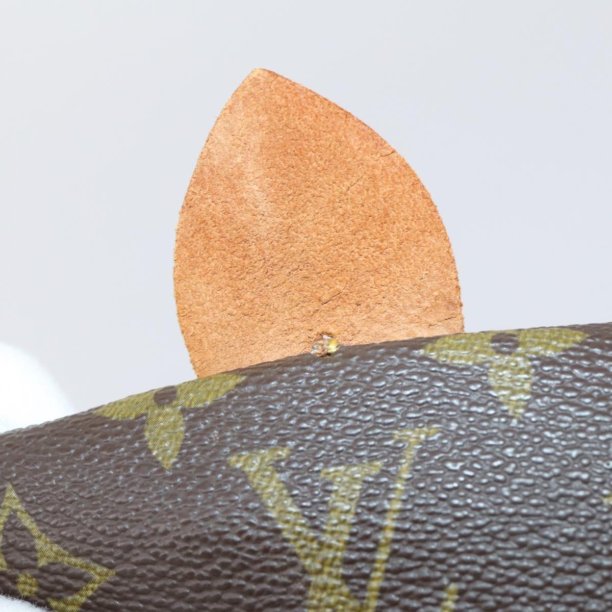 LOUIS VUITTON Monogram Sac Souple 35 Boston Bag M41626 LV Auth 150687