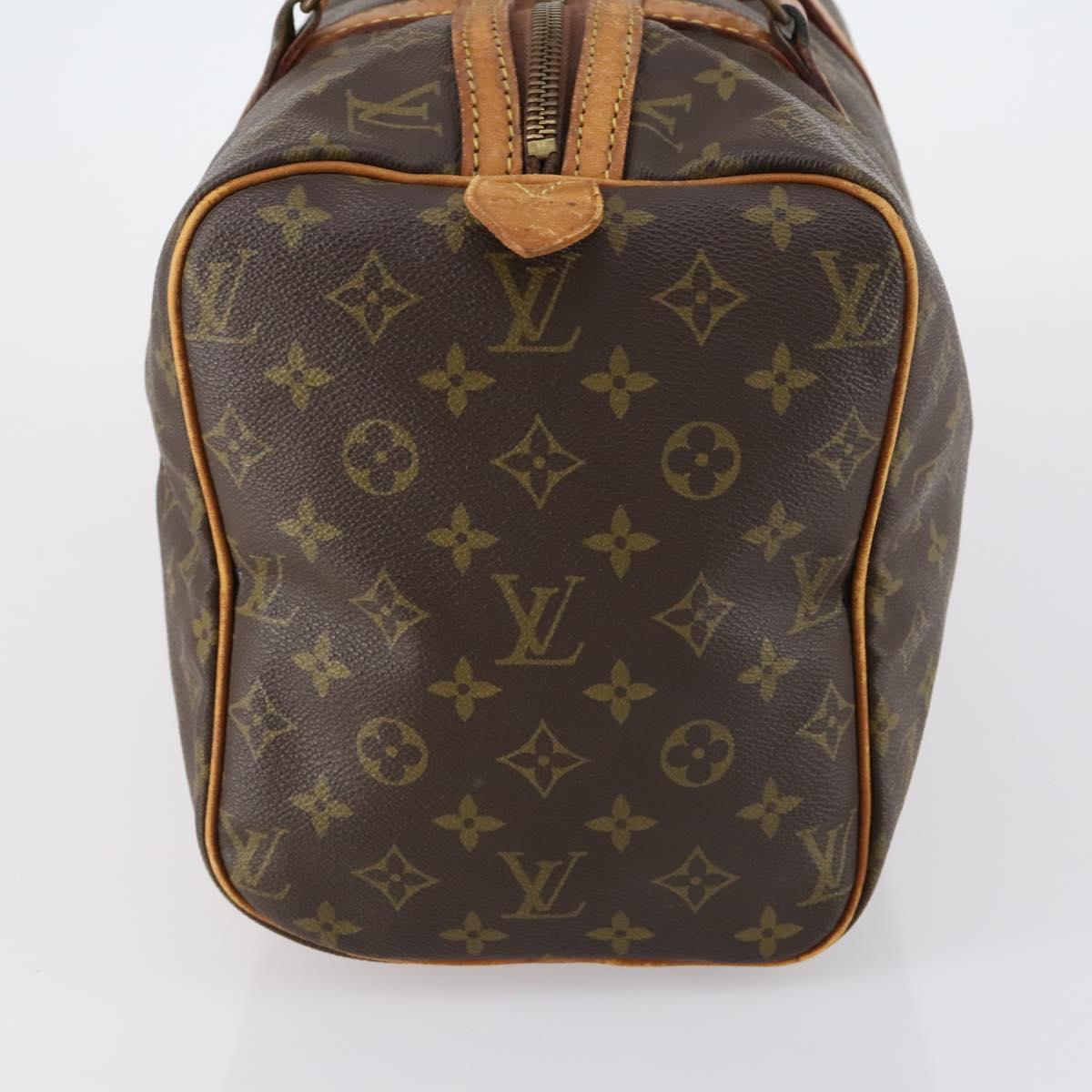 LOUIS VUITTON Monogram Sac Souple 35 Boston Bag M41626 LV Auth 150687