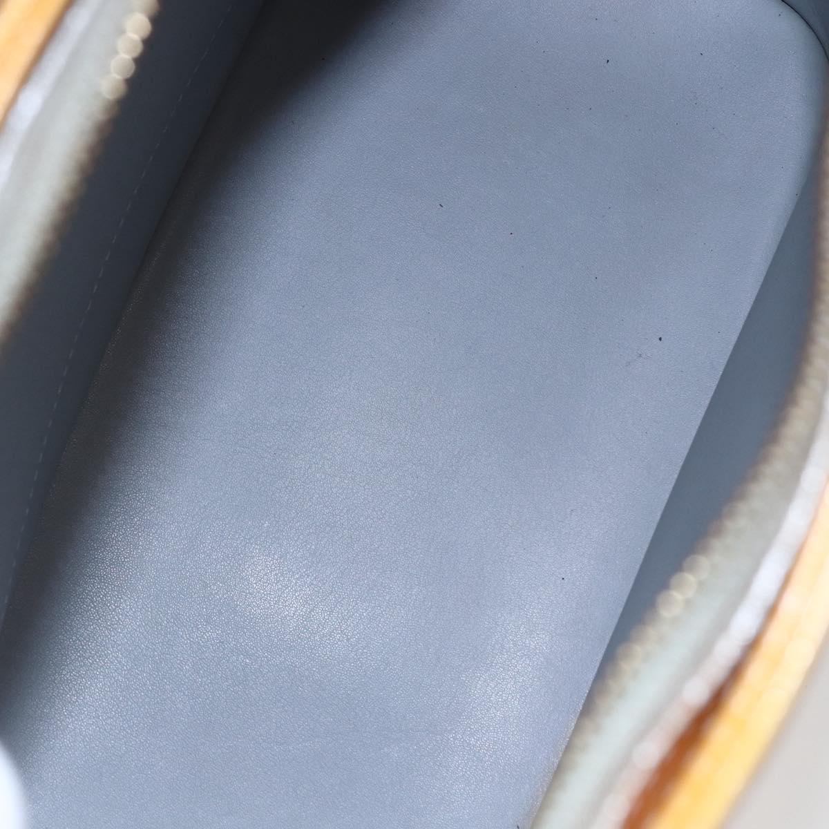 LOUIS VUITTON Monogram Vernis Houston Hand Bag Gris M91053 LV Auth 150702