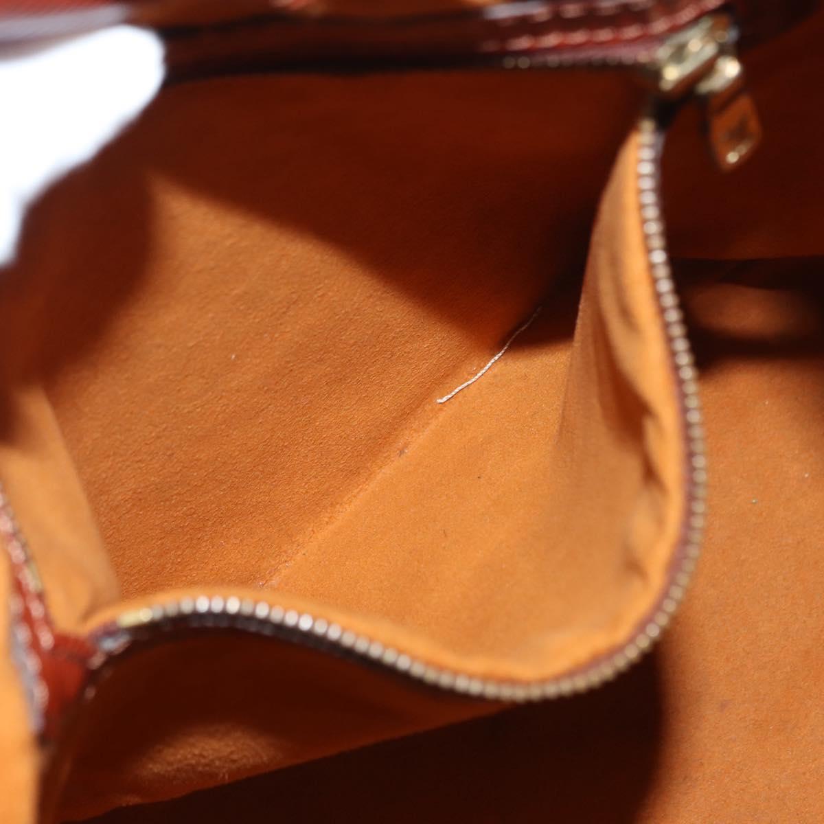 LOUIS VUITTON Epi Petit Noe Shoulder Bag Brown M44103 LV Auth 150711