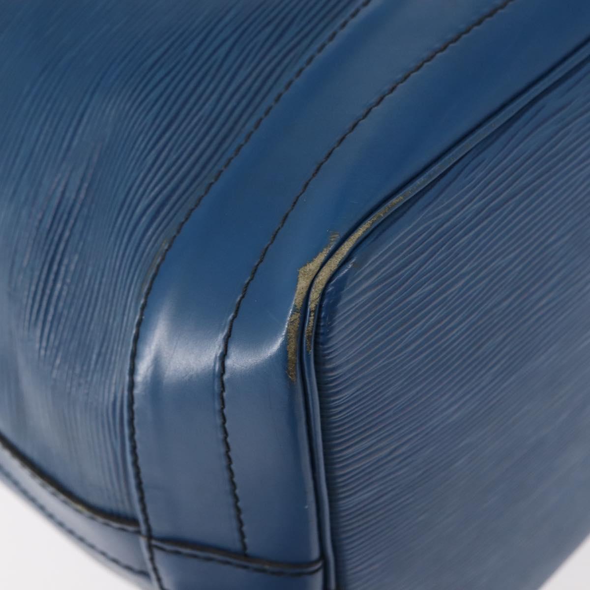 LOUIS VUITTON Epi Noe Shoulder Bag Toledo Blue M44005 LV Auth 150712