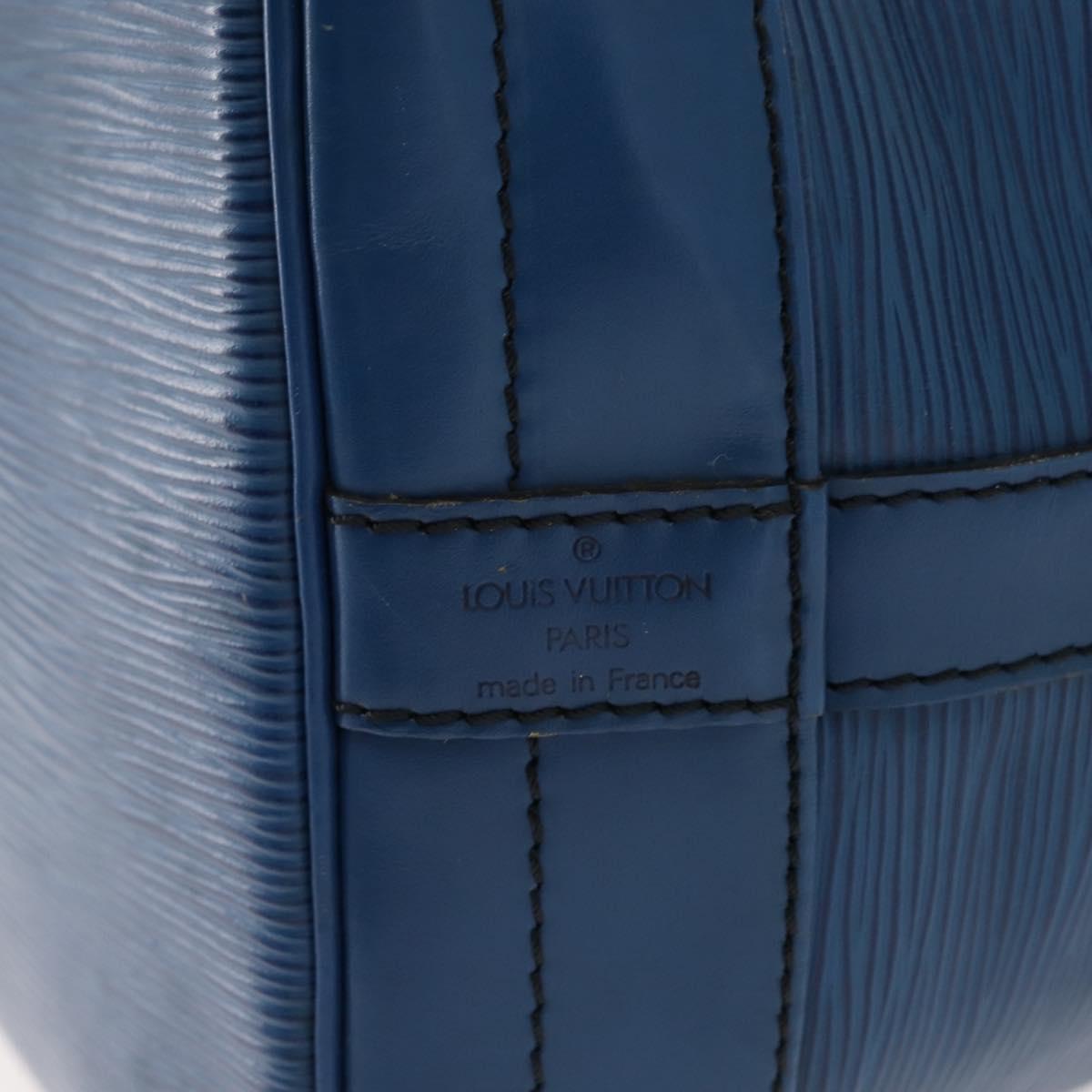 LOUIS VUITTON Epi Noe Shoulder Bag Toledo Blue M44005 LV Auth 150712