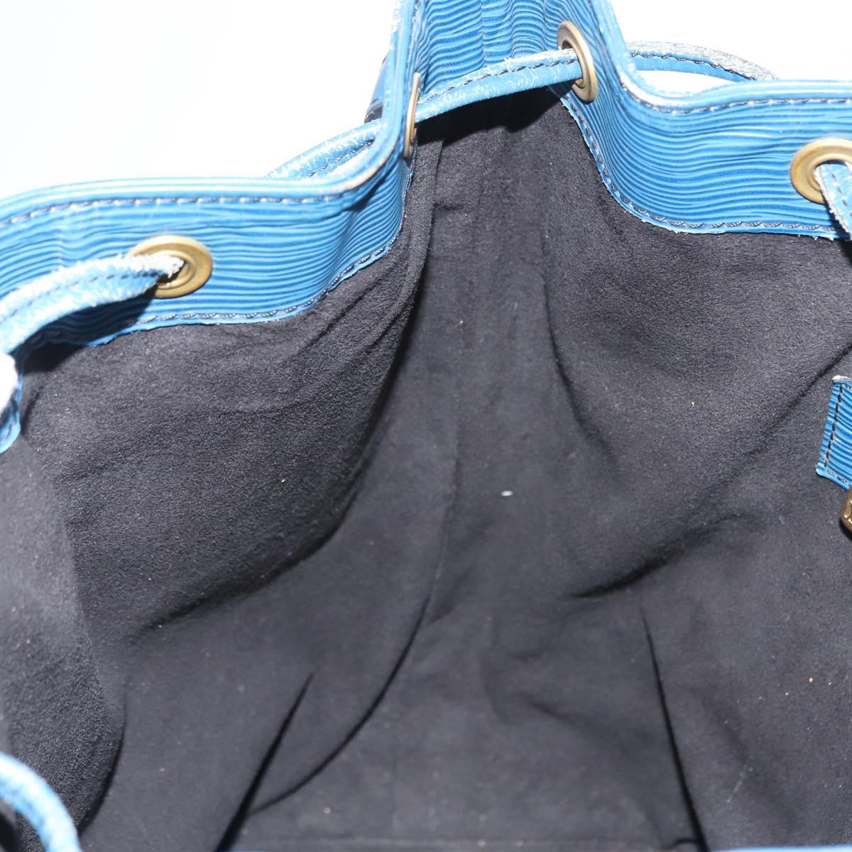 LOUIS VUITTON Epi Noe Shoulder Bag Toledo Blue M44005 LV Auth 150712