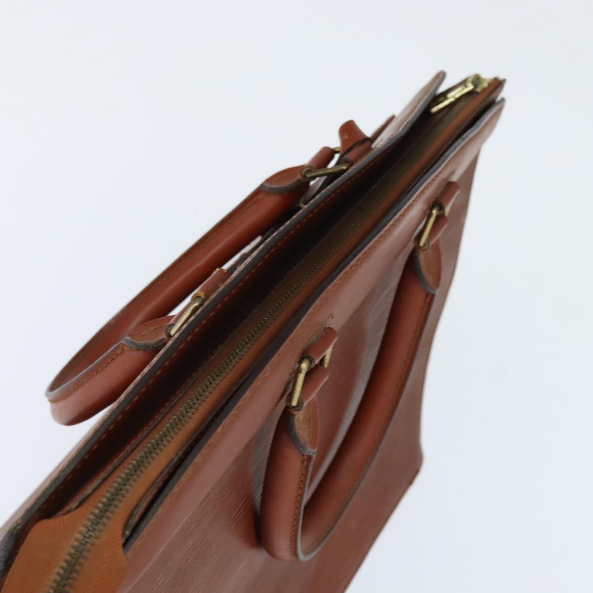 LOUIS VUITTON Epi Riviera Hand Bag Brown M48183 LV Auth 150713