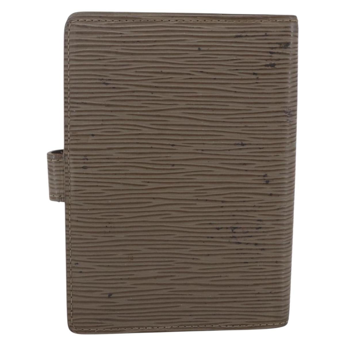 LOUIS VUITTON Epi Agenda PM Day Planner Cover Lilac R2005B LV Auth 150784