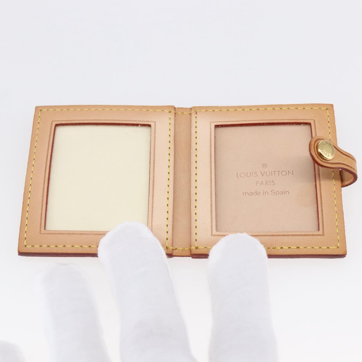 LOUIS VUITTON Multicolor Portofoto 2 Photo Frame White M58003 LV Auth 150787