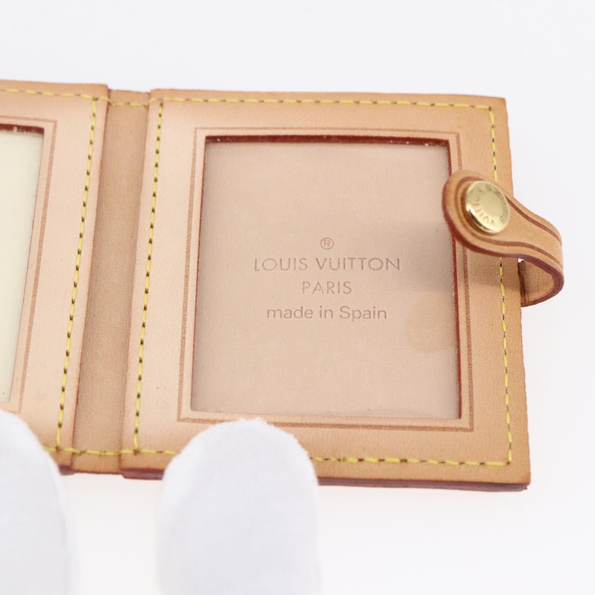 LOUIS VUITTON Multicolor Portofoto 2 Photo Frame White M58003 LV Auth 150787