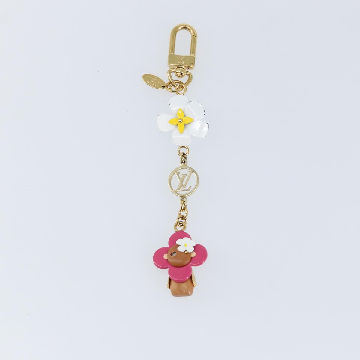 LOUIS VUITTON Vivienne Hawaii Charm metal Pink M01356 LV Auth 150789