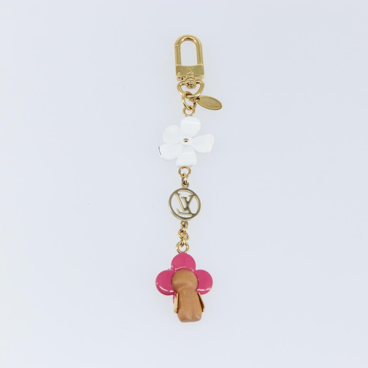 LOUIS VUITTON Vivienne Hawaii Charm metal Pink M01356 LV Auth 150789