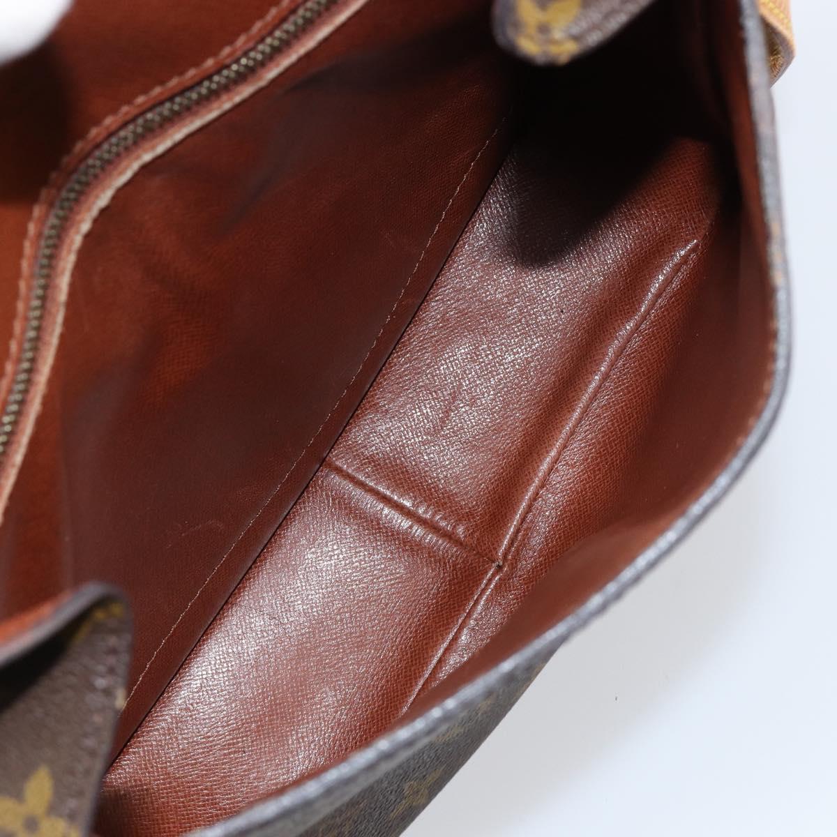 LOUIS VUITTON Monogram Saint Cloud GM Shoulder Bag Vintage M51242 LV Auth 150801