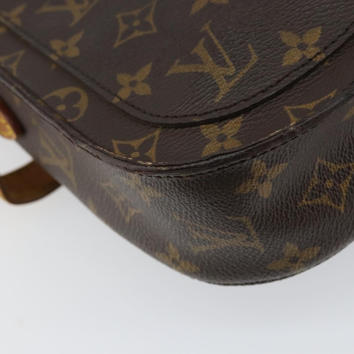 LOUIS VUITTON Monogram Saint Cloud GM Shoulder Bag M51242 LV Auth 150802