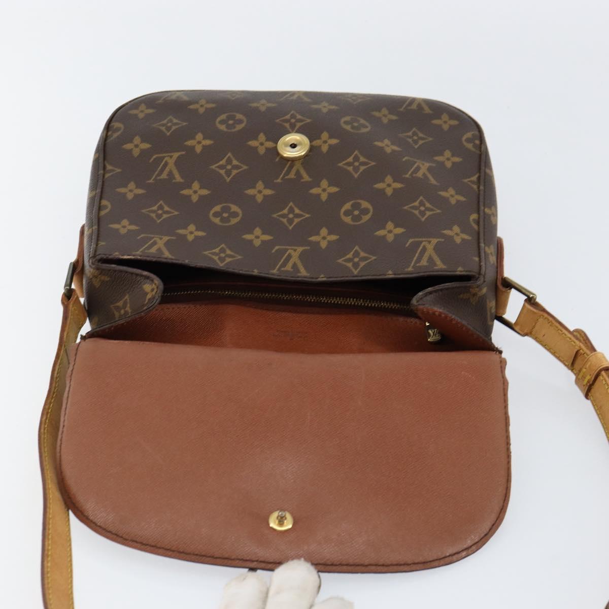 LOUIS VUITTON Monogram Saint Cloud GM Shoulder Bag M51242 LV Auth 150802