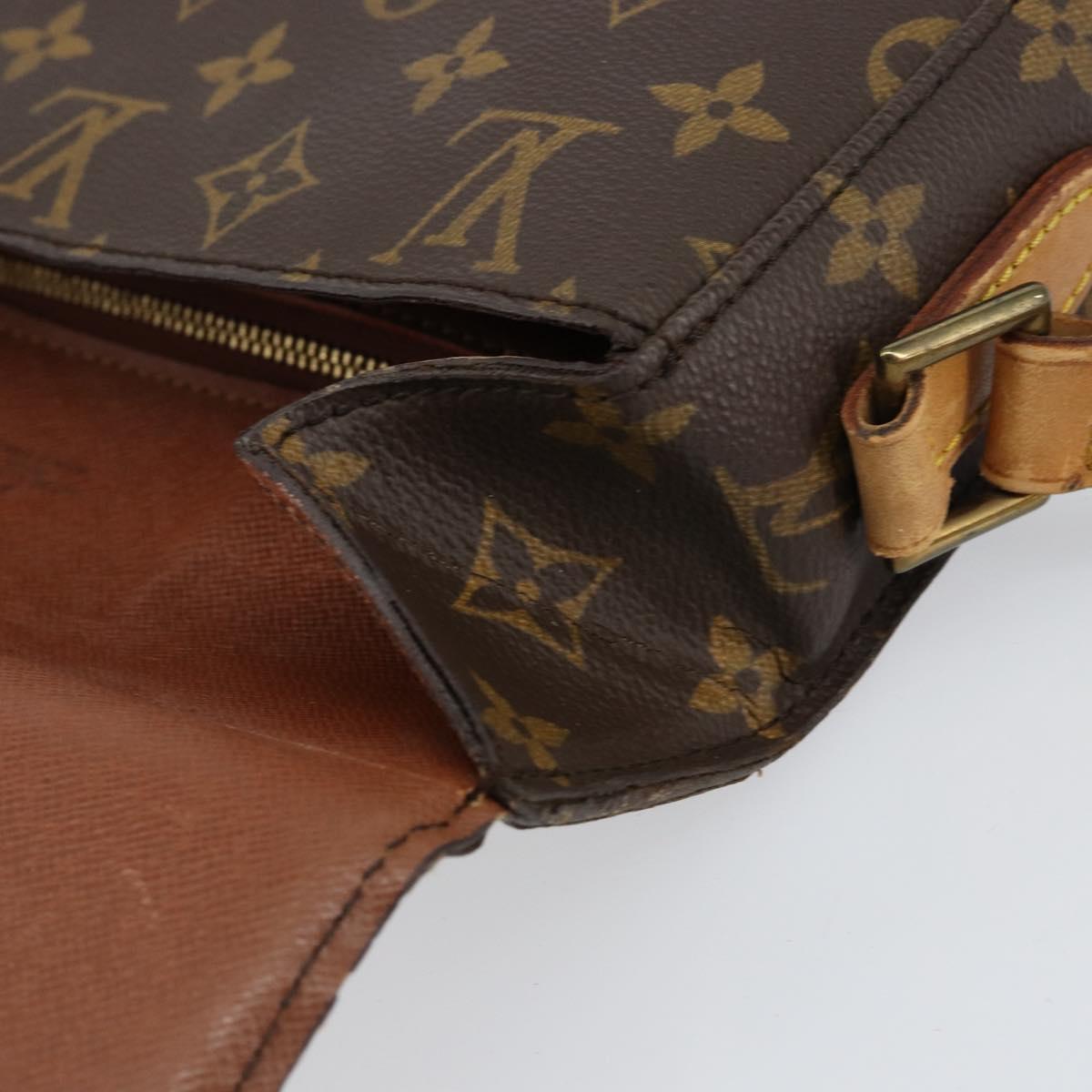 LOUIS VUITTON Monogram Saint Cloud GM Shoulder Bag M51242 LV Auth 150802