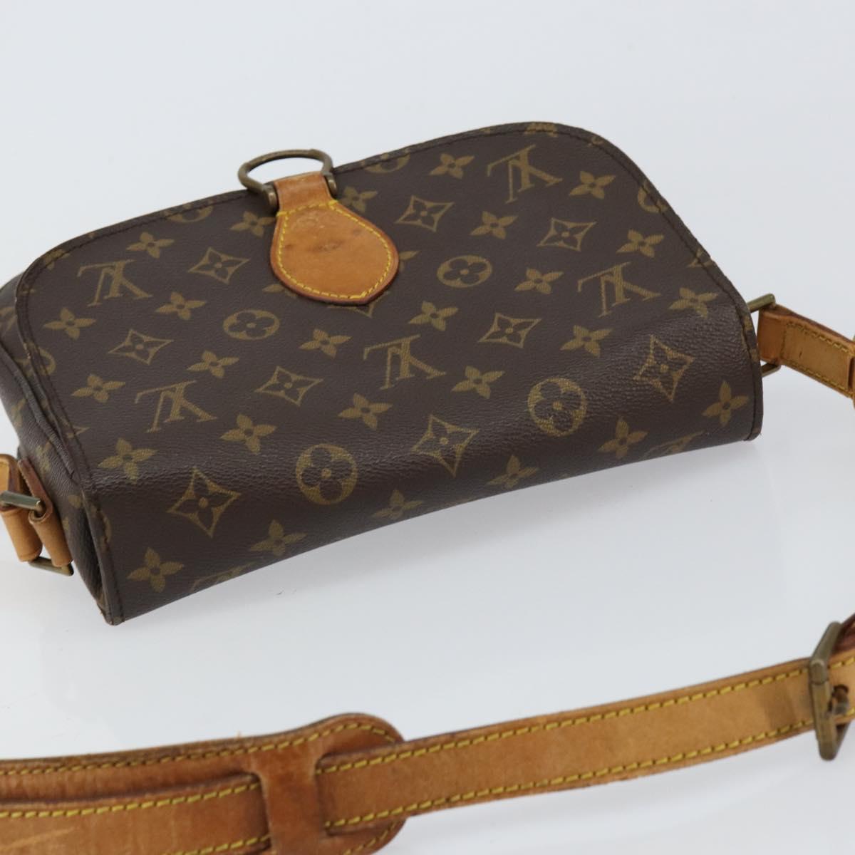 LOUIS VUITTON Monogram Saint Cloud GM Shoulder Bag M51242 LV Auth 150802
