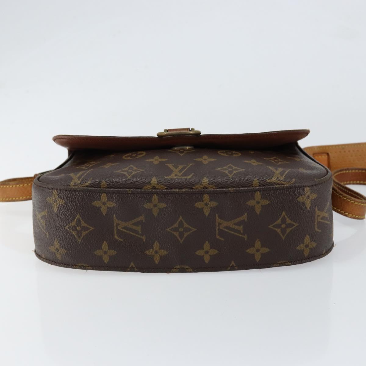 LOUIS VUITTON Monogram Saint Cloud GM Shoulder Bag M51242 LV Auth 150803