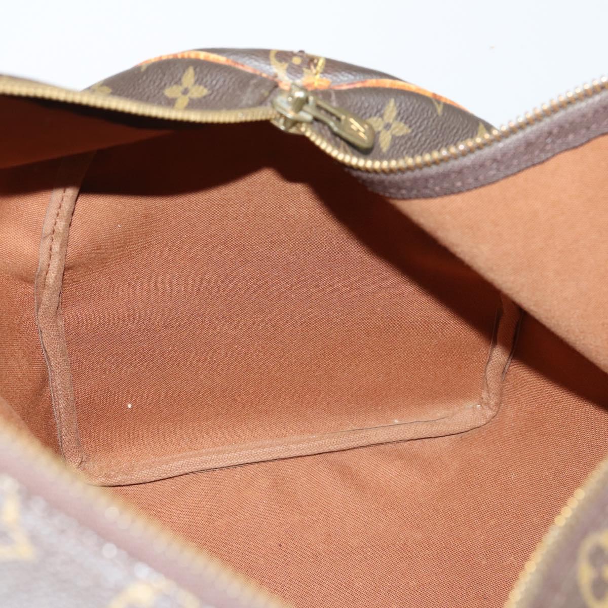 LOUIS VUITTON Monogram Keepall 45 Boston Bag M41428 LV Auth 150804