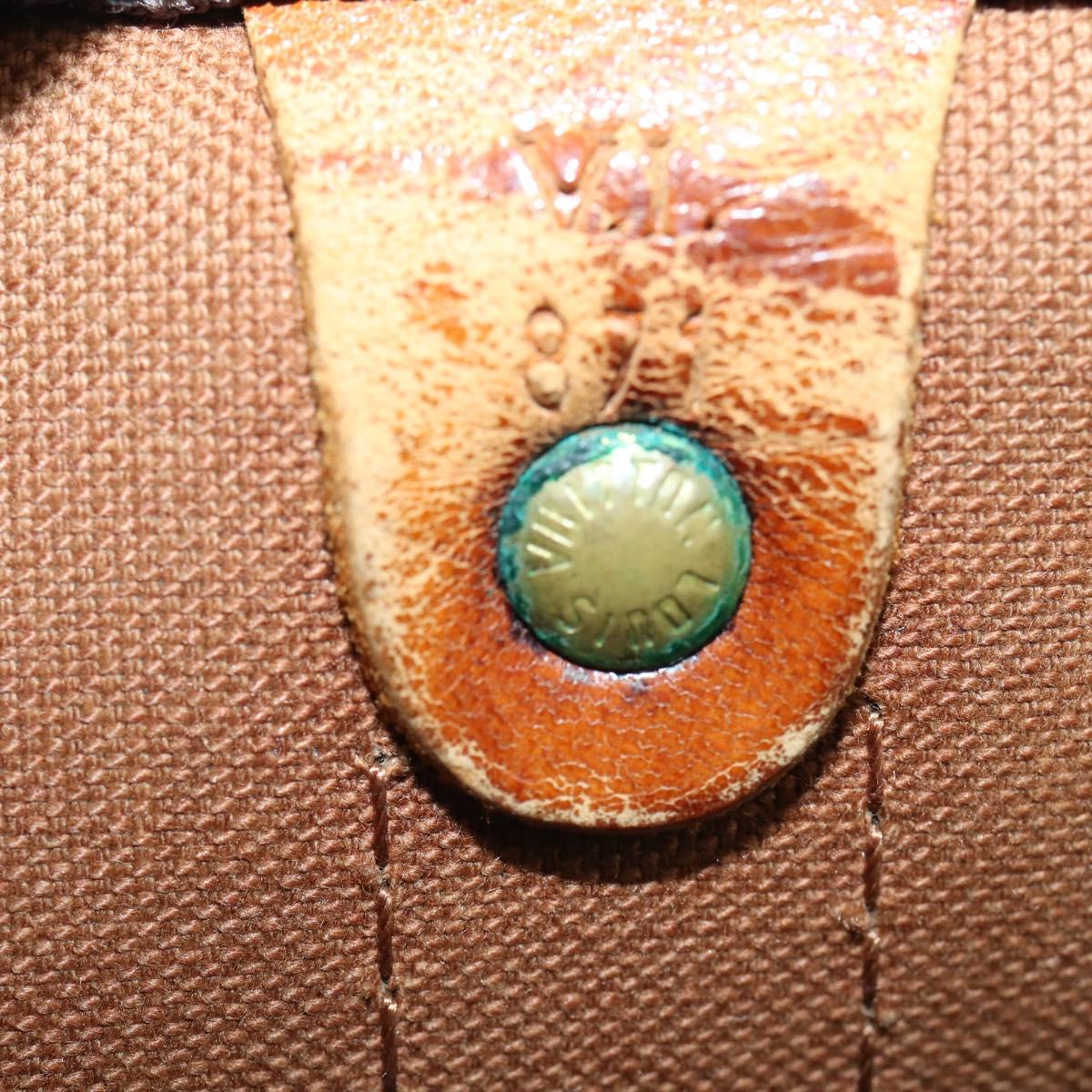 LOUIS VUITTON Monogram Keepall 45 Boston Bag M41428 LV Auth 150804