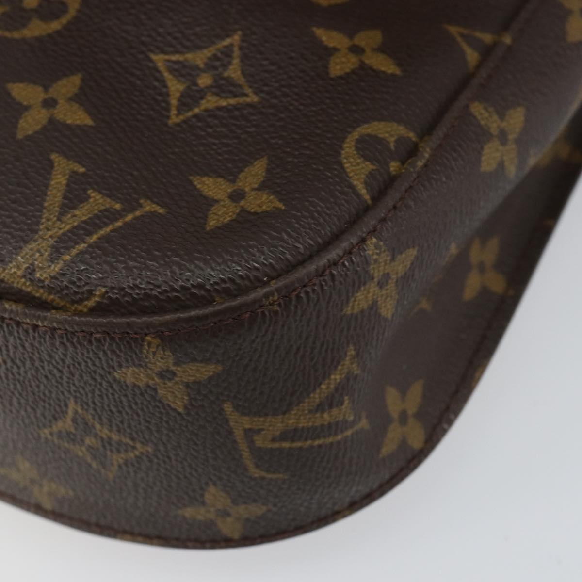 LOUIS VUITTON Monogram Saint Cloud GM Shoulder Bag M51242 LV Auth 150826