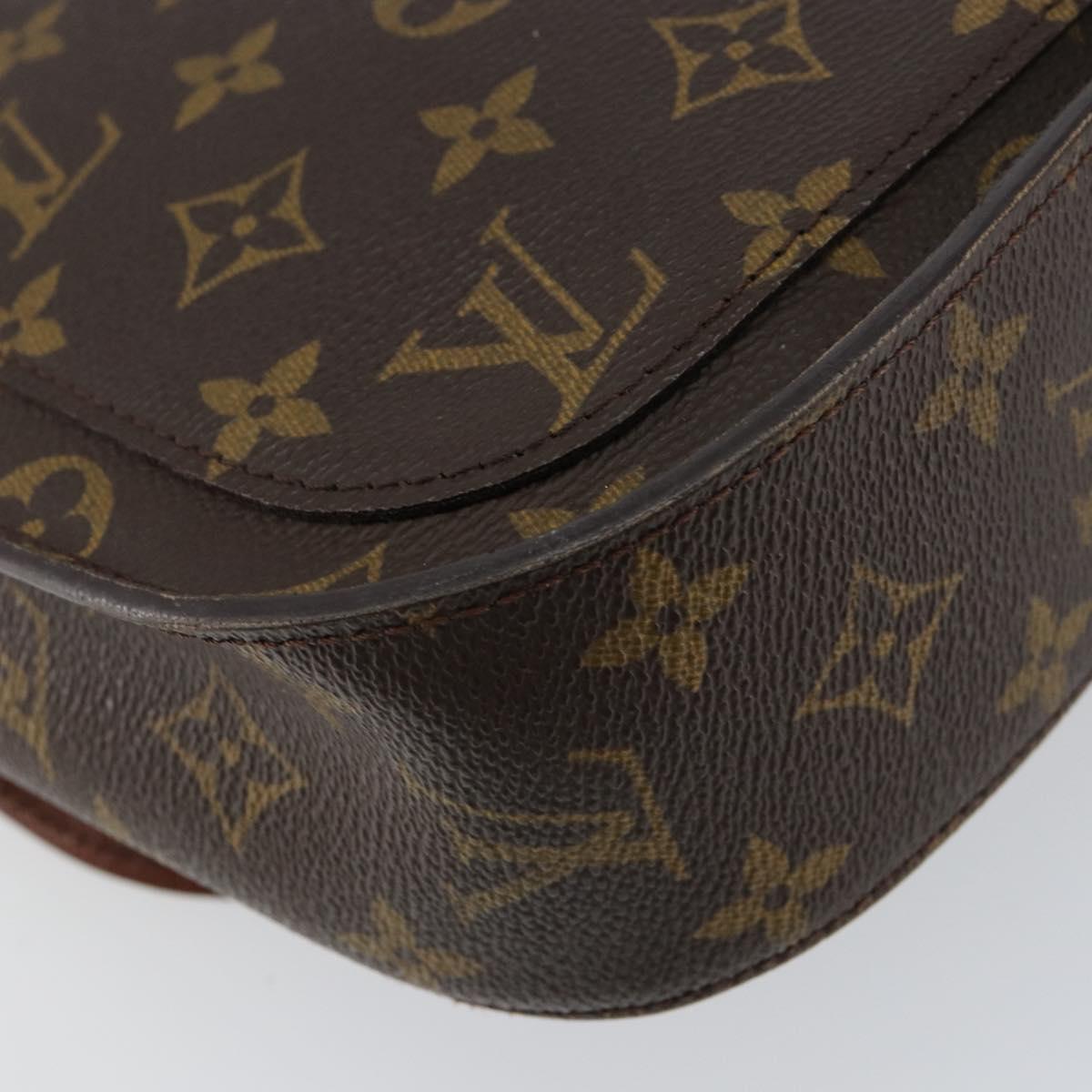 LOUIS VUITTON Monogram Saint Cloud GM Shoulder Bag M51242 LV Auth 150826