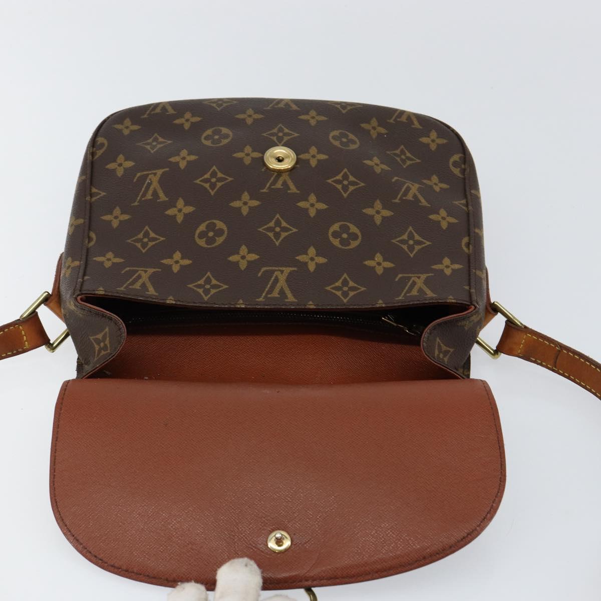 LOUIS VUITTON Monogram Saint Cloud GM Shoulder Bag M51242 LV Auth 150826