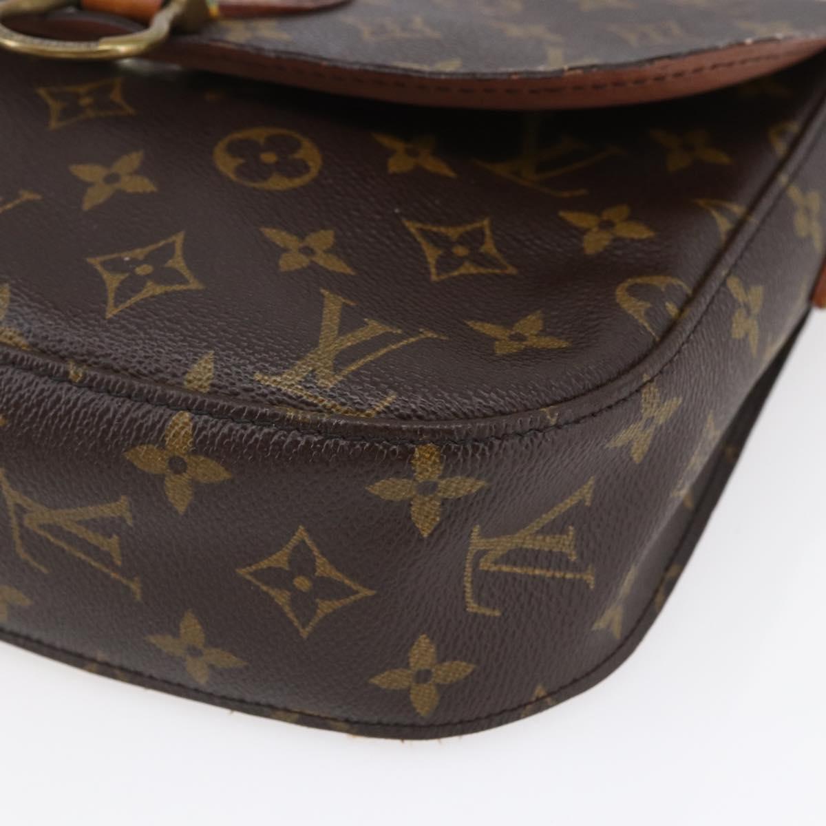 LOUIS VUITTON Monogram Saint Cloud GM Shoulder Bag M51242 LV Auth 150831