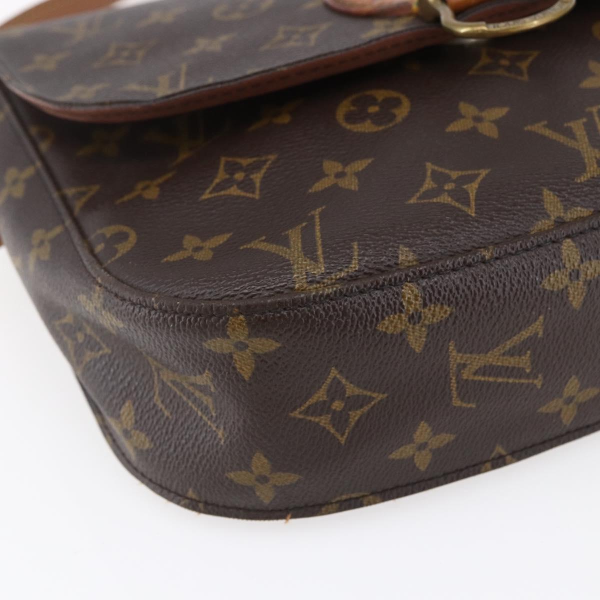 LOUIS VUITTON Monogram Saint Cloud GM Shoulder Bag M51242 LV Auth 150831