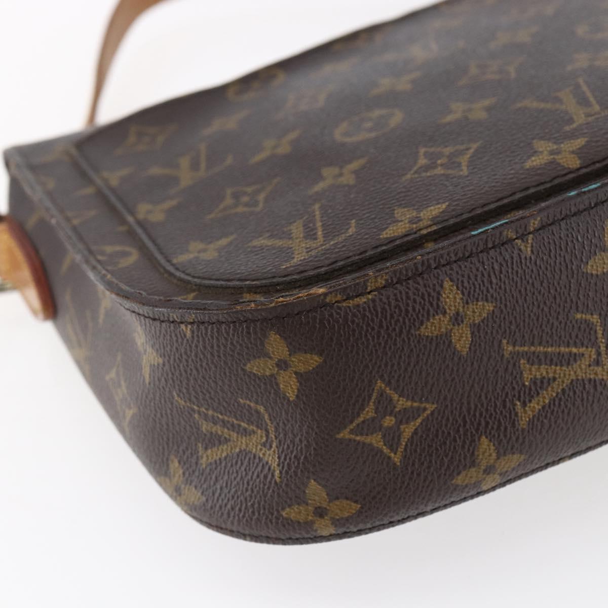LOUIS VUITTON Monogram Saint Cloud GM Shoulder Bag M51242 LV Auth 150831