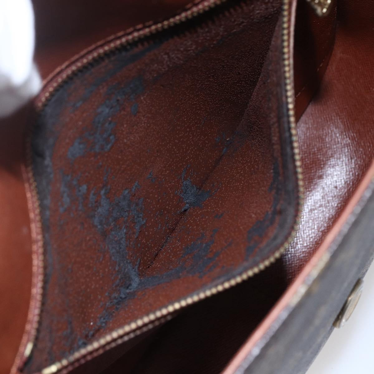 LOUIS VUITTON Monogram Saint Cloud GM Shoulder Bag M51242 LV Auth 150831