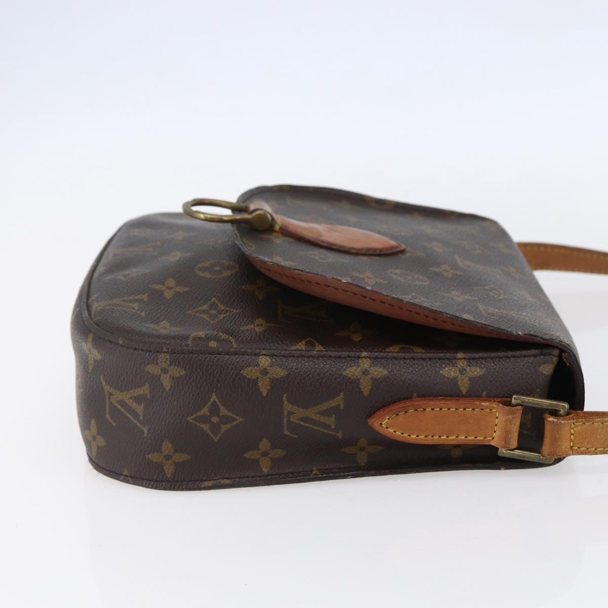 LOUIS VUITTON Monogram Saint Cloud GM Shoulder Bag M51242 LV Auth 150831