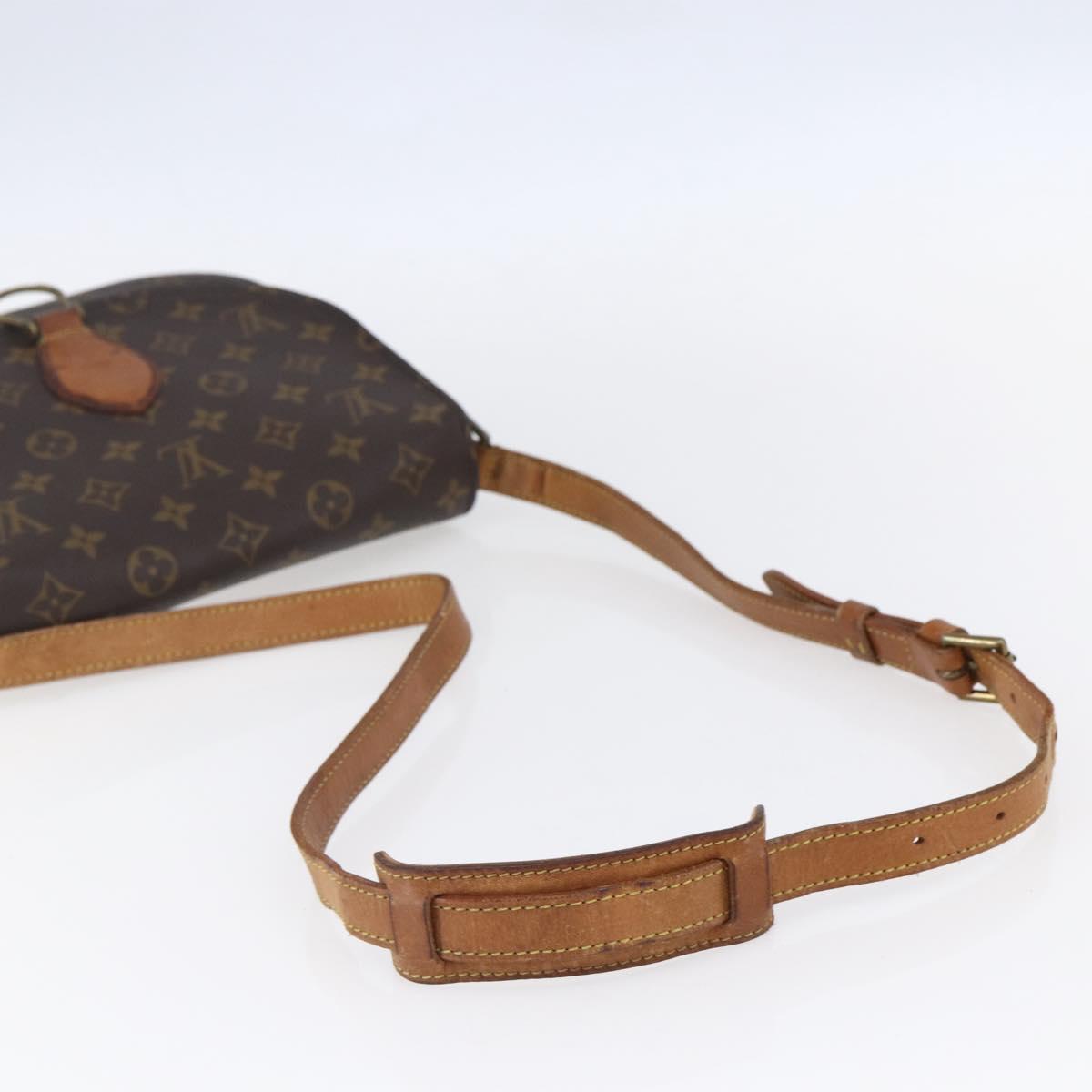 LOUIS VUITTON Monogram Saint Cloud GM Shoulder Bag M51242 LV Auth 150831